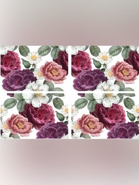 Dixie Belle Belles & Whistles Decor Transfer ~
FLORAL ROMANCE ~ 32” x 22”